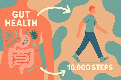 Does walking 10,000 steps a day help with constipation?